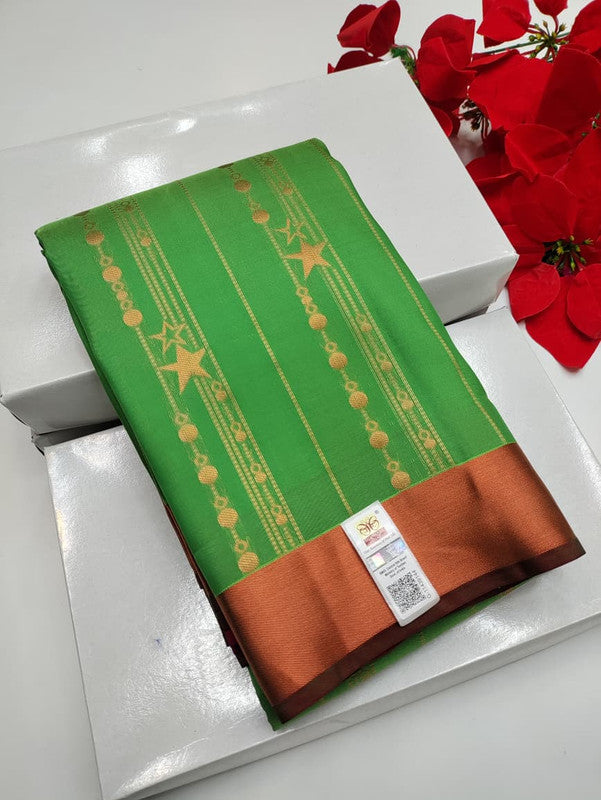 Pure Silk Saree +(Diwali Gift) PU35