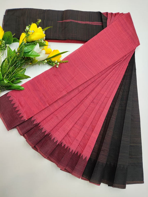 Dyed Cotton Saree DC37