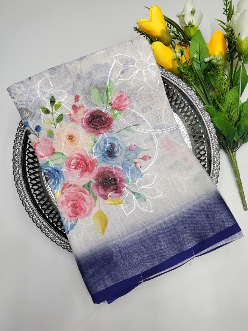 Premium Line Saree(Work Saree)  LL38