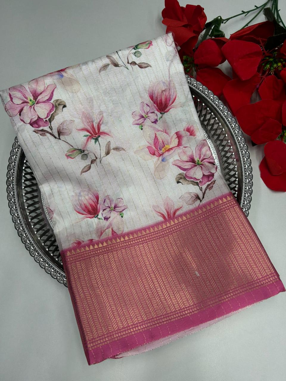 Premium Dola  Saree DL17