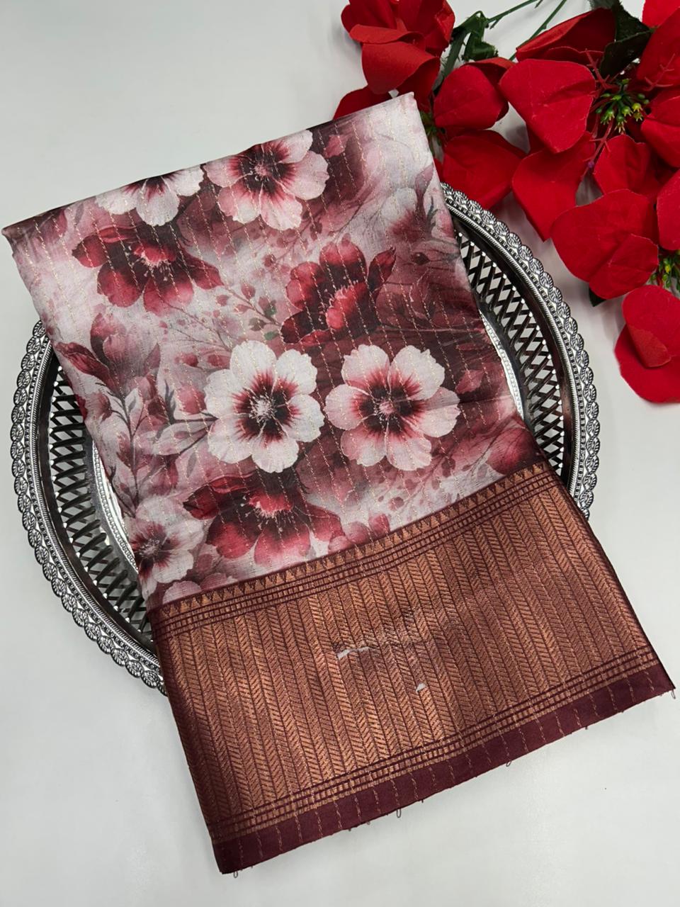 Premium Dola  Saree DL13