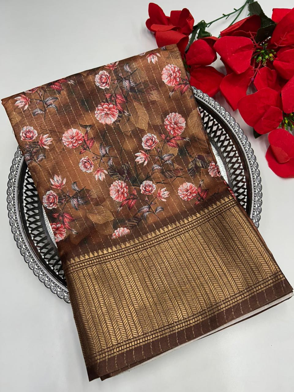 Premium Dola  Saree DL14