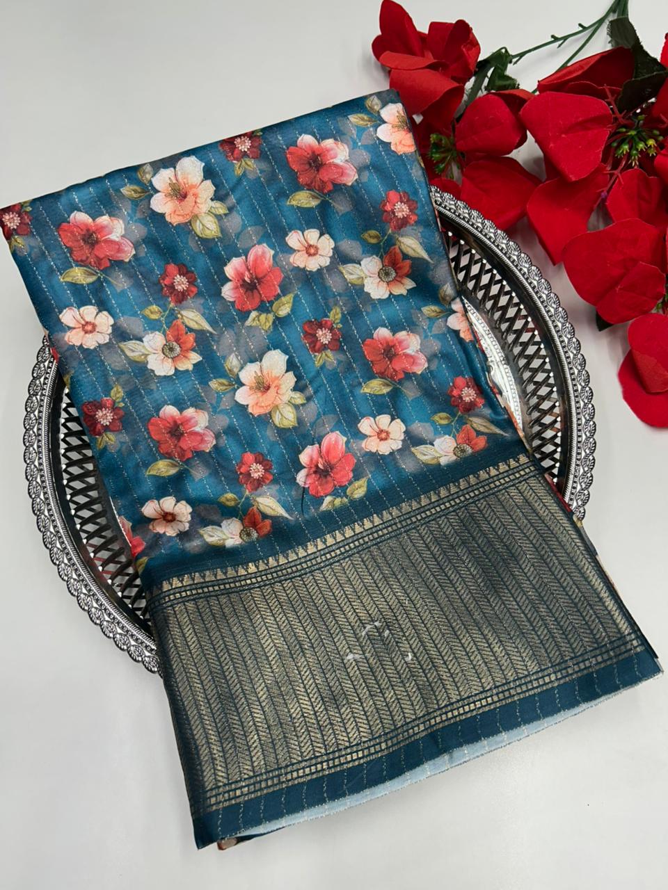 Premium Dola  Saree DL15