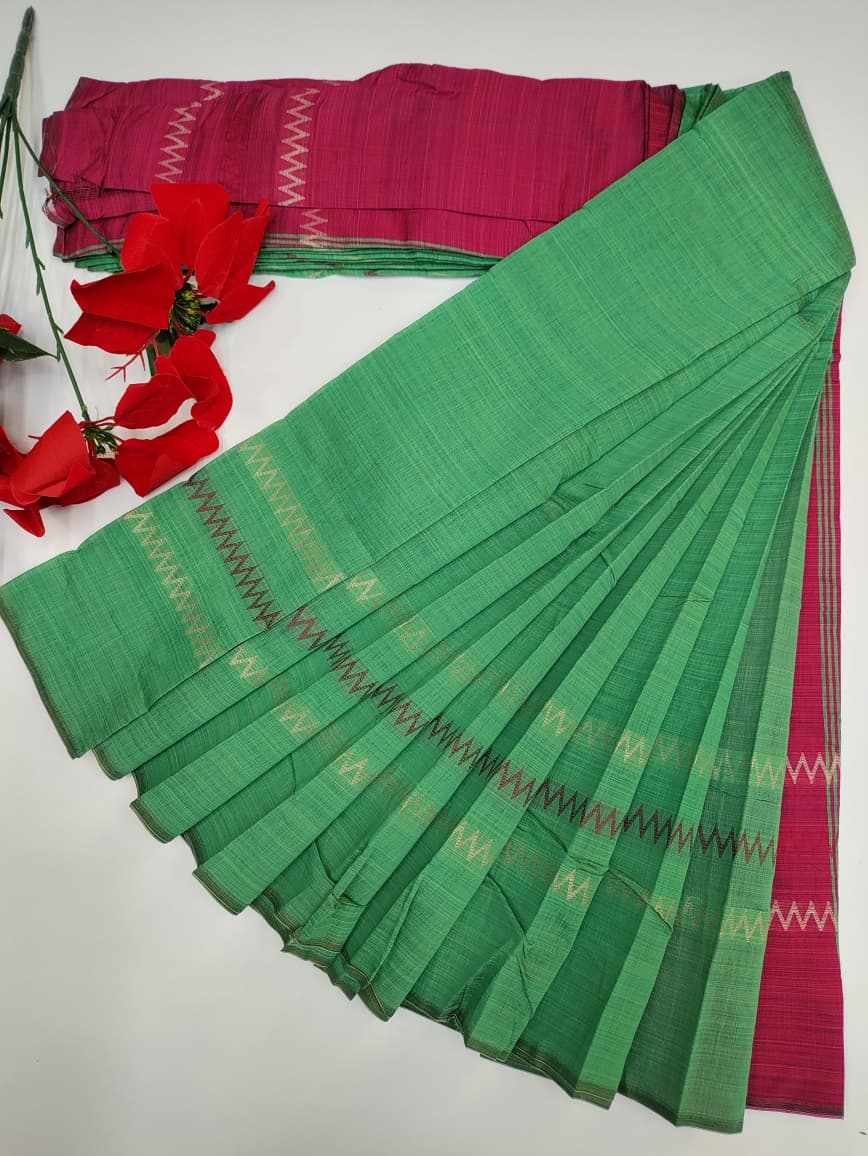 Dyed Cotton Saree DC17