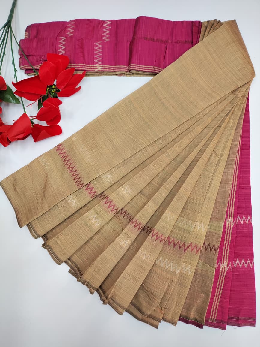 Dyed Cotton Saree DC14