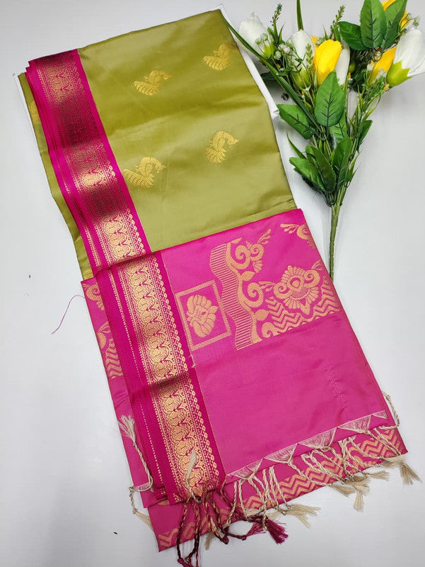 Korvai Border Saree KR03