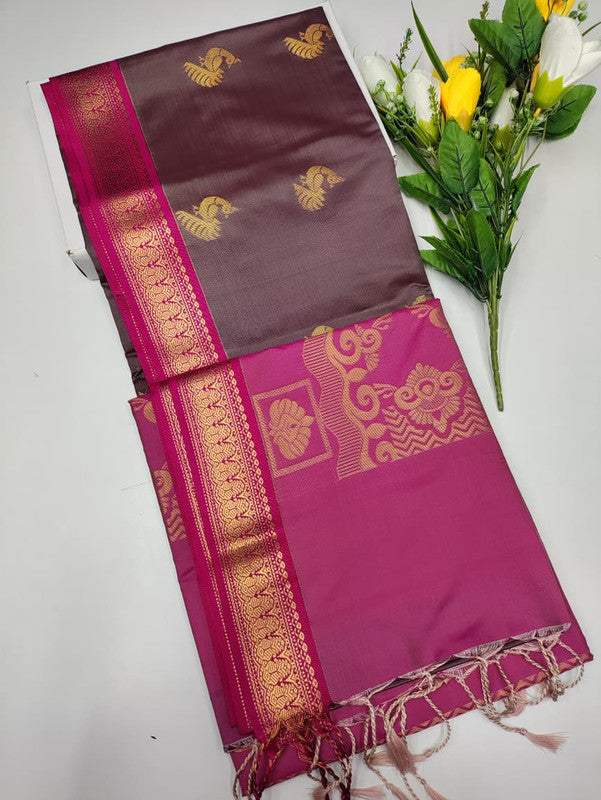 Korvai Border Saree KR75