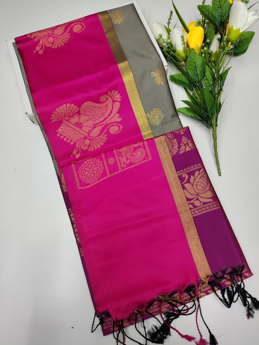 Korvai Border Saree KR86