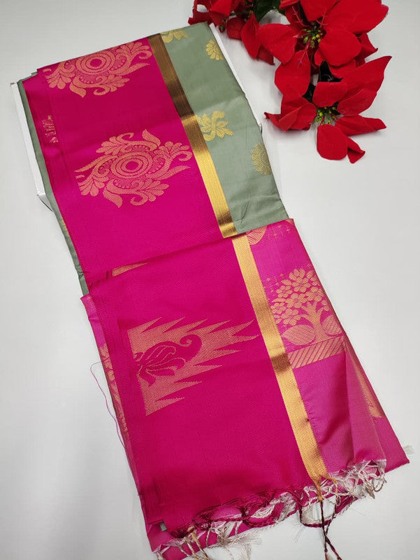 Korvai Border Saree KR116