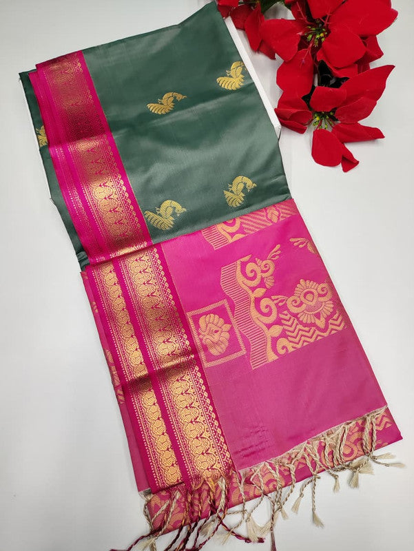 Korvai Border Saree KR124