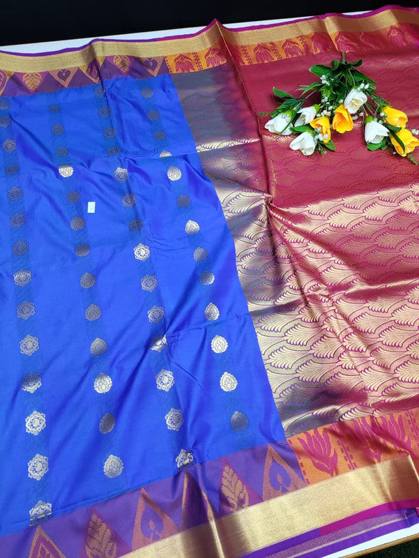 Mayuri pattu (Christmas Offer) PM03+Jute Bag Free