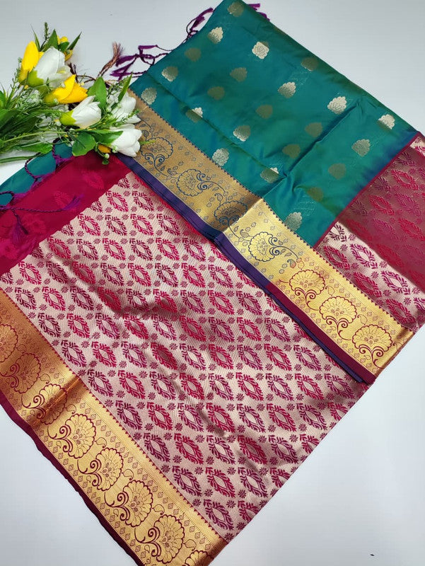 Mayuri pattu (Christmas Offer) PM12+Jute Bag Free