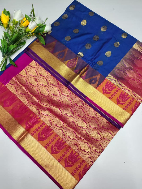 Mayuri pattu (Christmas Offer) PM44+Jute Bag Free