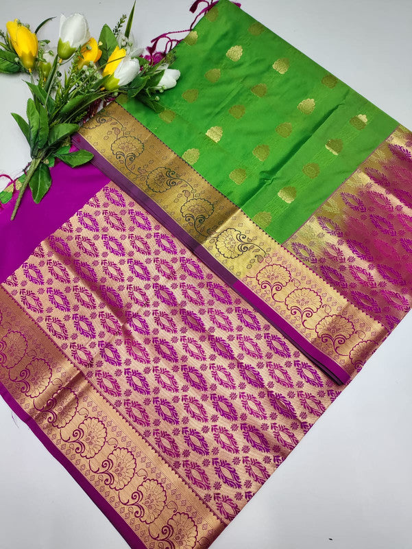 Mayuri pattu (Christmas Offer) PM67+Jute Bag Free