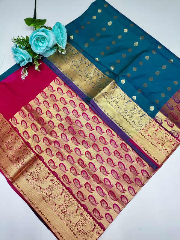 Mayuri pattu (Christmas Offer) PM96+Jute Bag Free