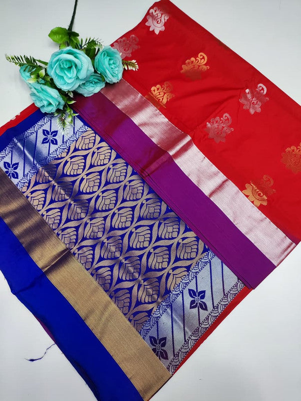 Mayuri pattu (Christmas Offer) PM110 +Jute Bag Free