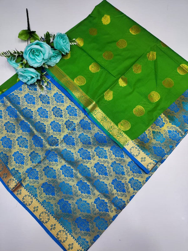 Mayuri pattu (Christmas Offer) PM112 +Jute Bag Free