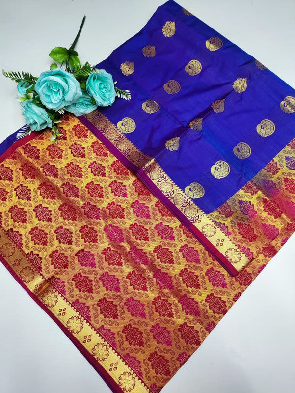 Mayuri pattu (Christmas Offer) PM115 +Jute Bag Free