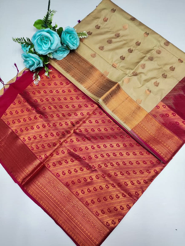 Mayuri pattu (Christmas Offer) PM120 +Jute Bag Free