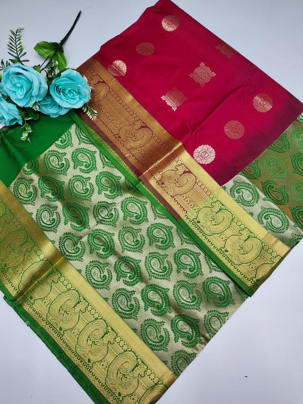 Mayuri pattu (Christmas Offer) PM129 +Jute Bag Free