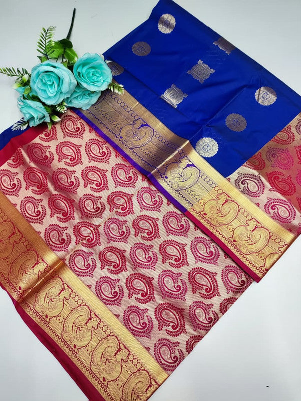 Mayuri pattu (Christmas Offer) PM131 +Jute Bag Free