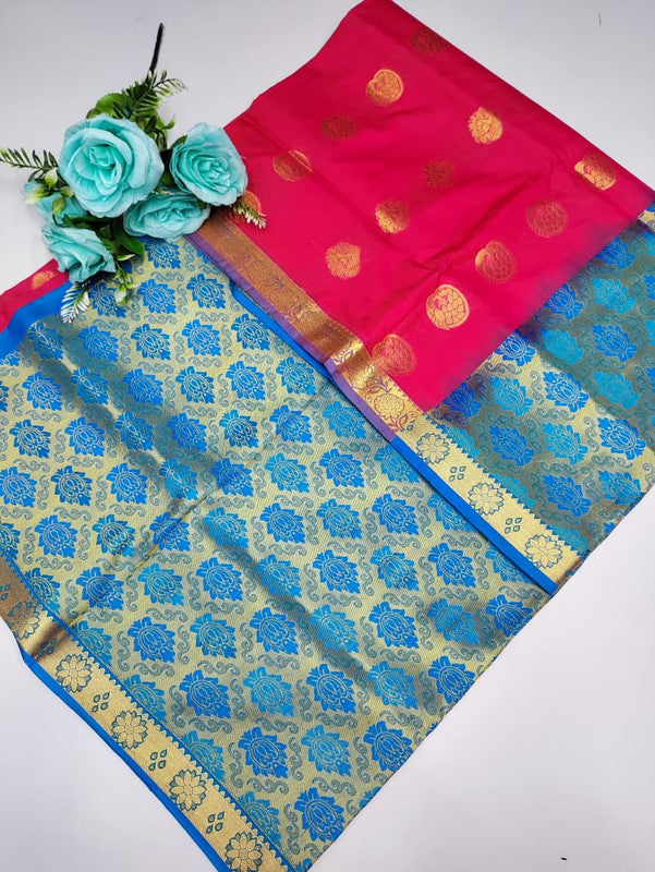 Mayuri pattu (Christmas Offer) PM133 +Jute Bag Free