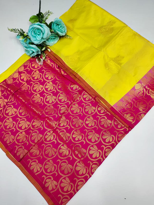 Mayuri pattu (Christmas Offer) PM136 +Jute Bag Free
