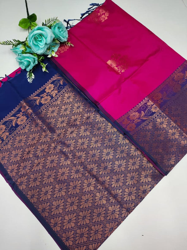 Mayuri pattu (Christmas Offer) PM137 +Jute Bag Free