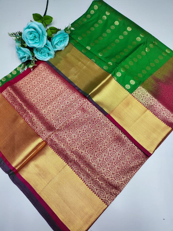 Mayuri pattu (Christmas Offer) PM143 +Jute Bag Free