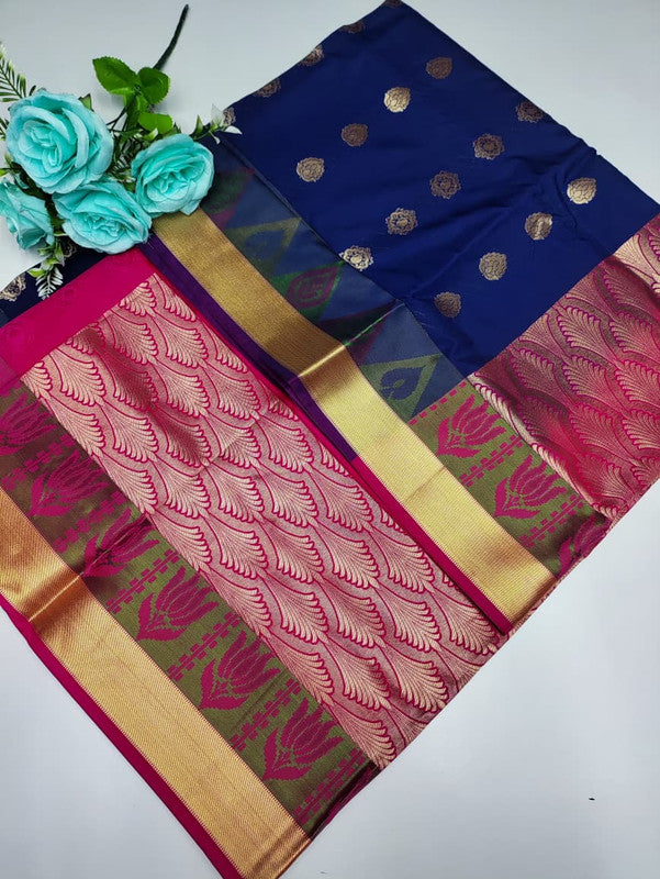 Mayuri pattu (Christmas Offer) PM154 +Jute Bag Free
