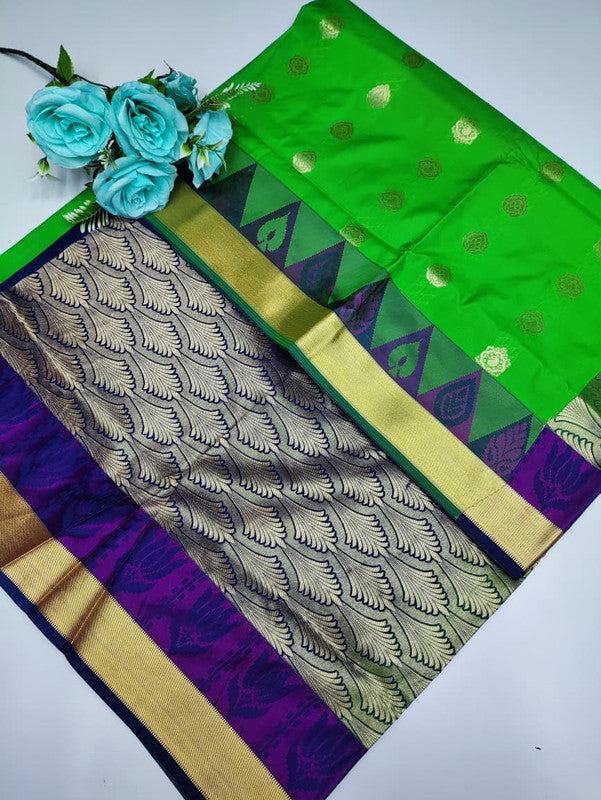 Mayuri pattu (Christmas Offer) PM157 +Jute Bag Free