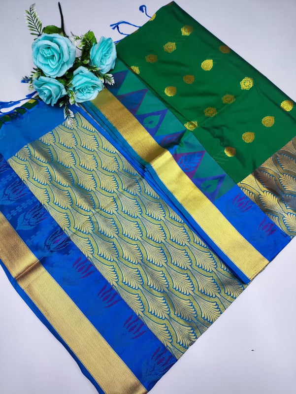 Mayuri pattu (Christmas Offer) PM159 +Jute Bag Free