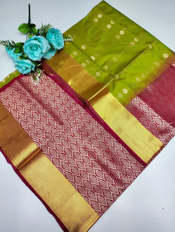 Mayuri pattu (Christmas Offer) PM167 +Jute Bag Free