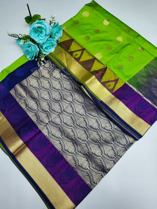 Mayuri pattu (Christmas Offer) PM171 +Jute Bag Free