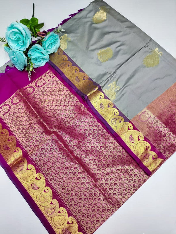 Mayuri pattu (Christmas Offer) PM177 +Jute Bag Free