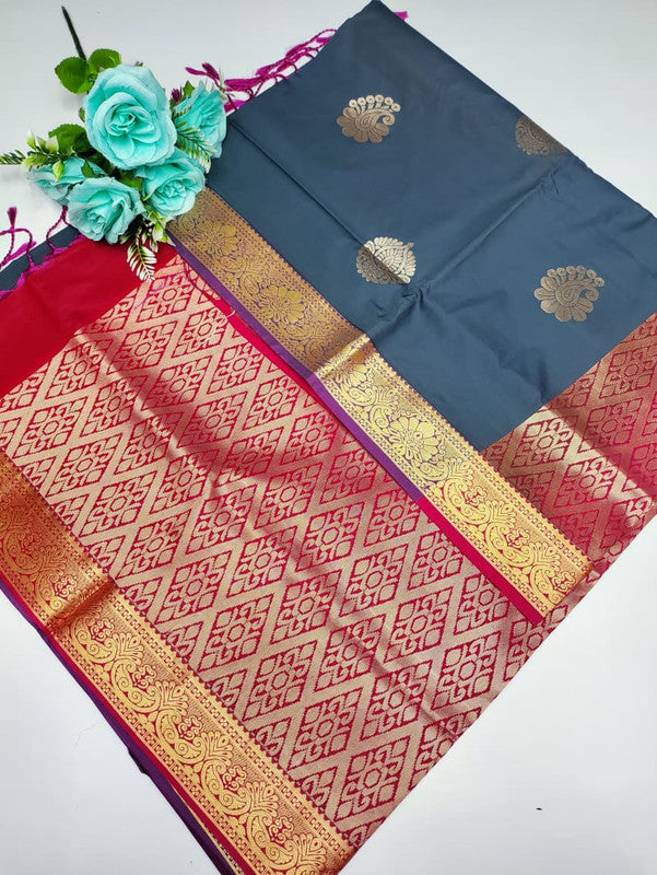 Mayuri pattu (Christmas Offer) PM181 +Jute Bag Free