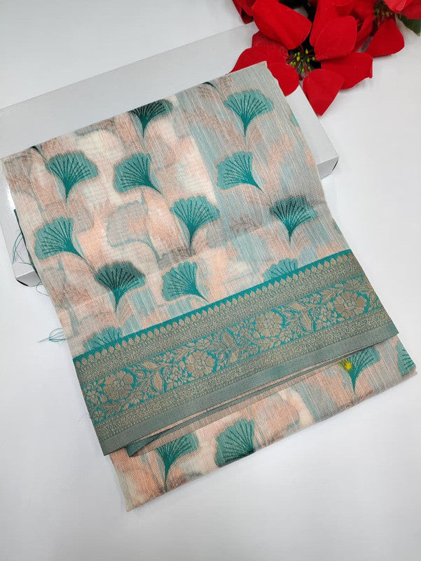 Premium All Self Linen Saree PAS01