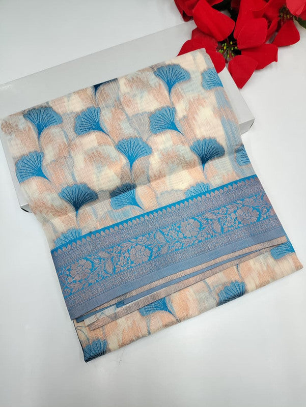 Premium All Self Linen Saree PAS08