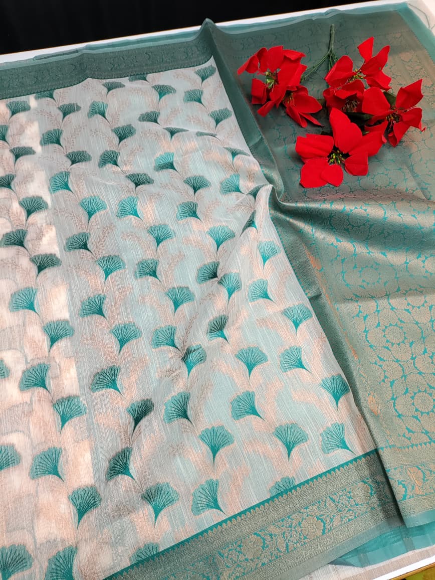 Premium All Self Linen Saree PAS01