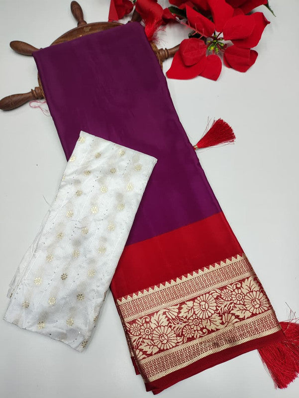 Mysore Crepe Silk Saree MY30