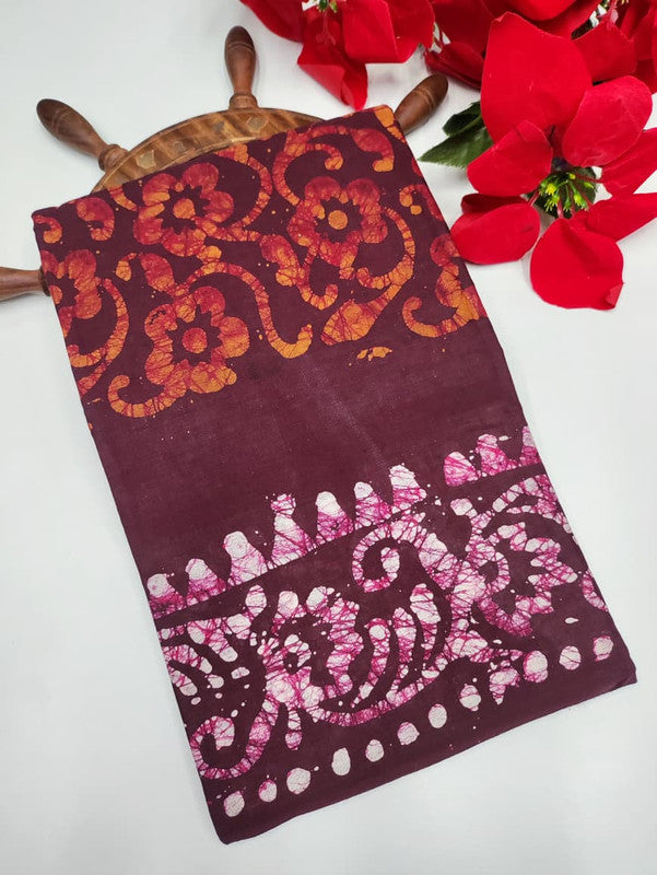 Bengal Cotton Saree BA23