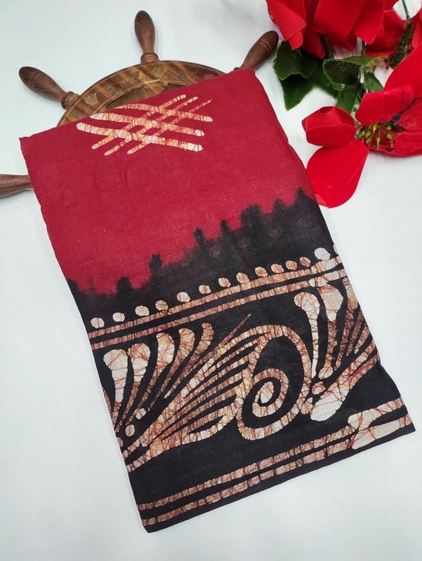 Bengal Cotton Saree- 1 Batch BA52