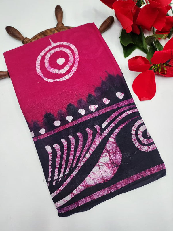 Bengal Cotton Saree- 1 Batch BA70