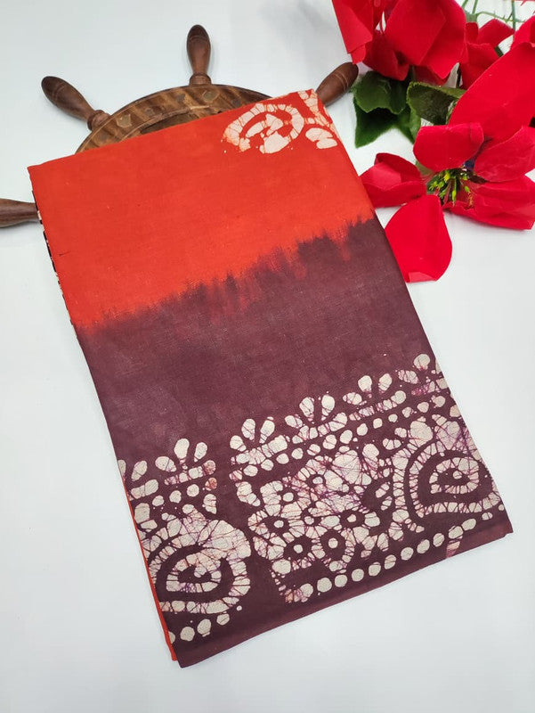 Bengal Cotton Saree- 1 Batch BA92