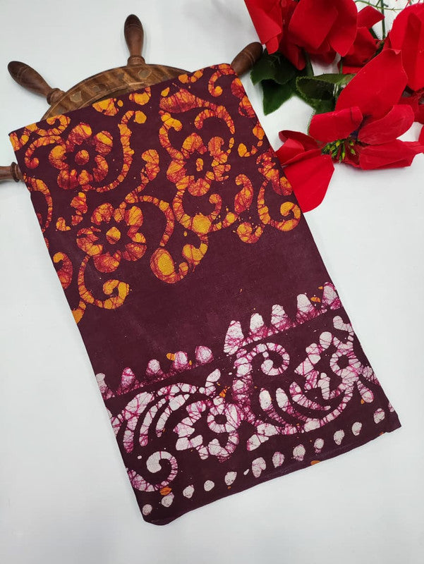 Bengal Cotton Saree- 2 Batch BA137