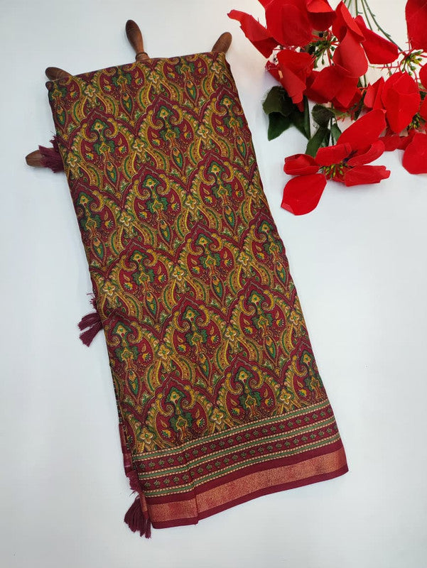 Siddhanth(Malai Cotton) Saree ST10