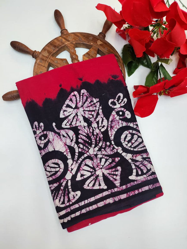 Bengal Cotton Saree- 3 Batch BA198