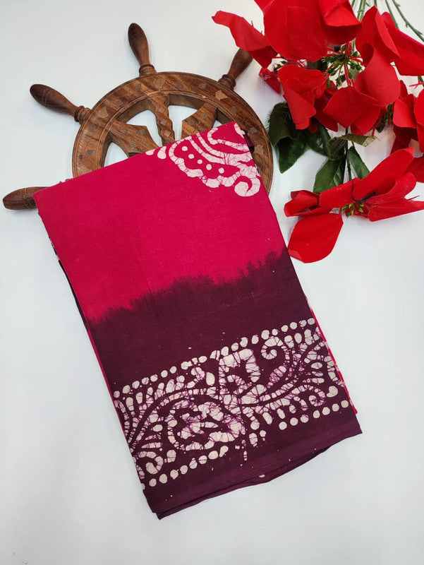 Bengal Cotton Saree- 3 Batch BA204