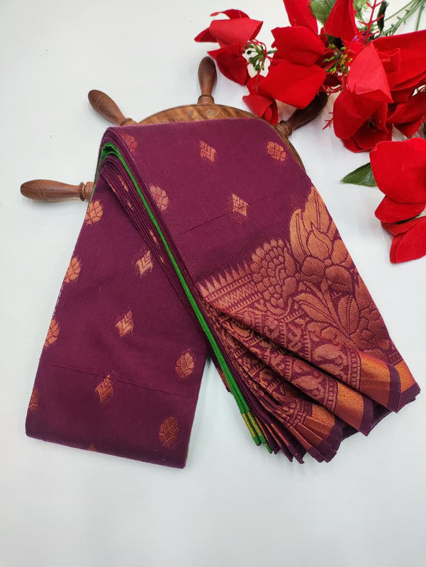 Offer Cotton Saree TB326