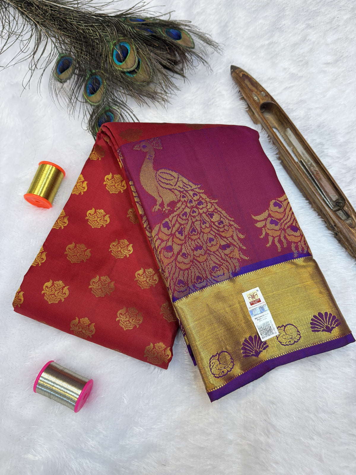 Pure Silk Saree | 100% Original Silk Traditional Elegance | M123